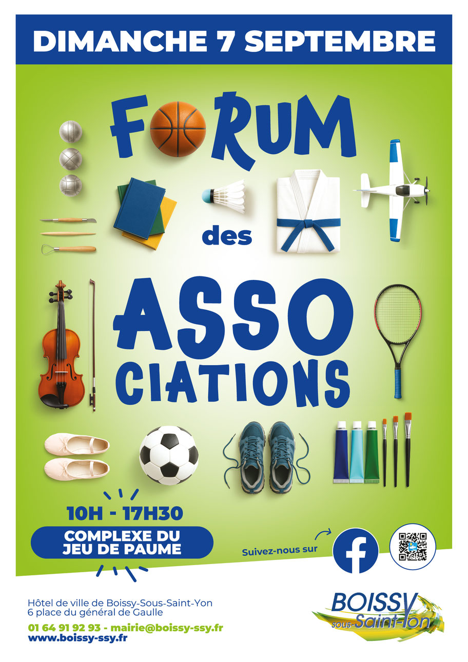 Affiche du forum des associations 2025